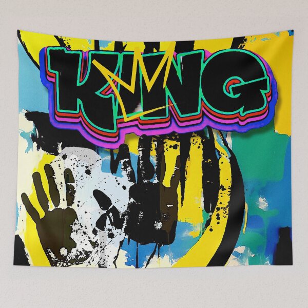Item preview, King Graffiti designed and sold by ViaARTfactory.