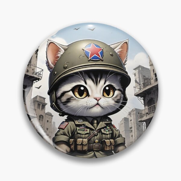 Item preview, Combat Kitty designed and sold by MonkeyLogick.