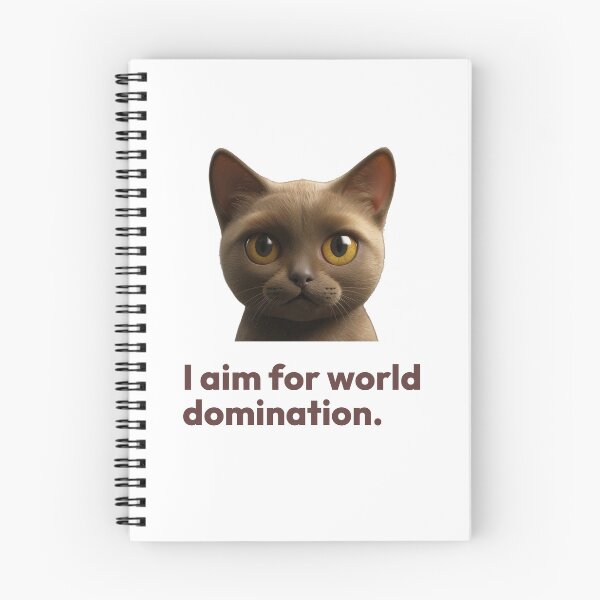 Item preview, Fufu - 3D Burmese Cat Face – Golden Eyes Short-Hair Kitty Art designed and sold by iamwonderkitty.