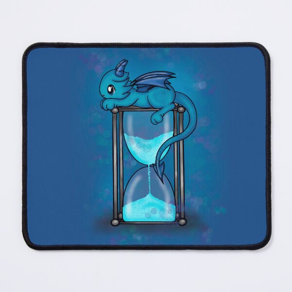Item preview, cute dragon on hourglass sand clock designed and sold by Pezi-Creation.