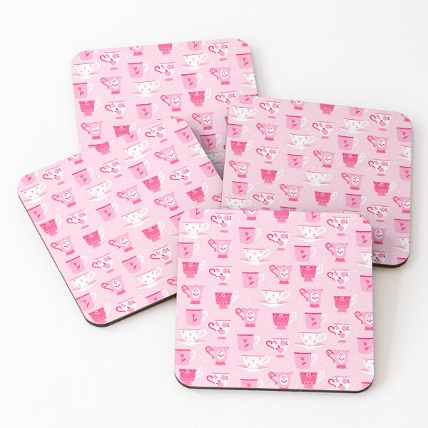 Item preview,  vintage cups in pink tones. designed and sold by burbura.
