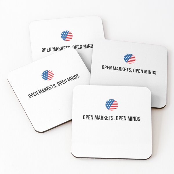 Item preview, Open Markets, Open Minds – Pro-Trade & Thoughtful Progress T-Shirt designed and sold by stepstogreen.