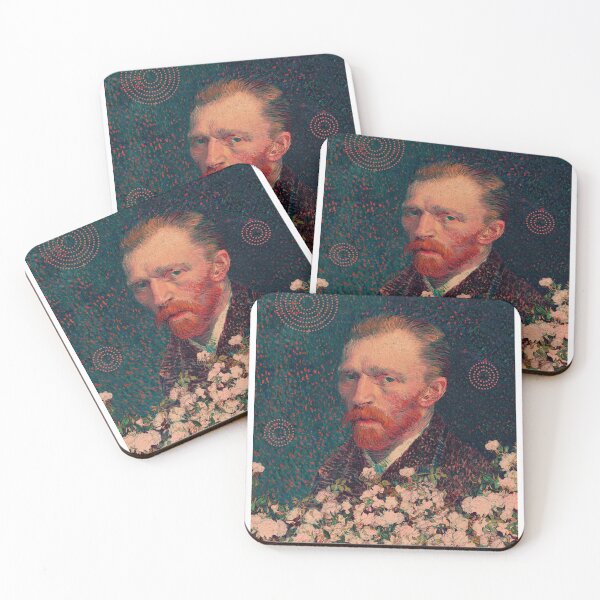 Item preview, for Vincent Van Gogh ~ with border designed and sold by FrankMoth.