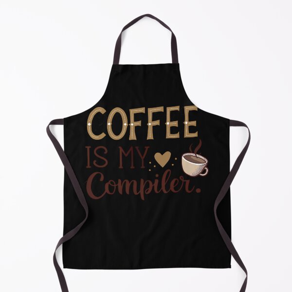 Item preview, Coffee Is My Compiler - Funny Coffee Lover Gift designed and sold by PrintF-Coffee.