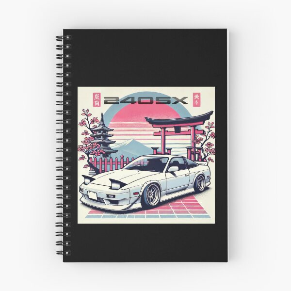 Item preview, Nissan 240SX JDM Art With Sakura Sunset designed and sold by TheArtOfCar.