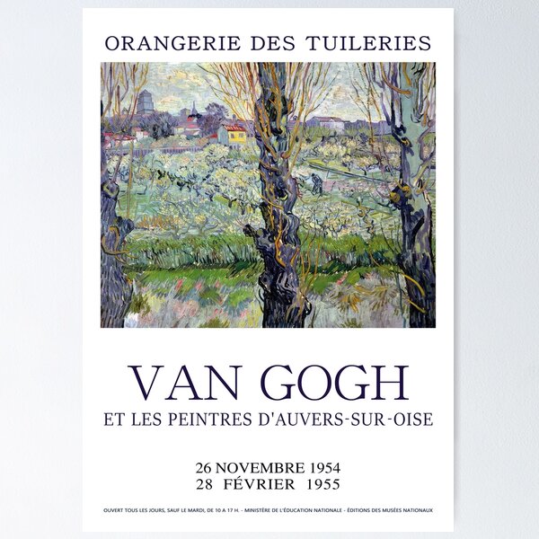 Item preview, Vincent van Gogh: View of Arles, Flowering Orchards (1889) Poster designed and sold by YNTDigitalHouse.