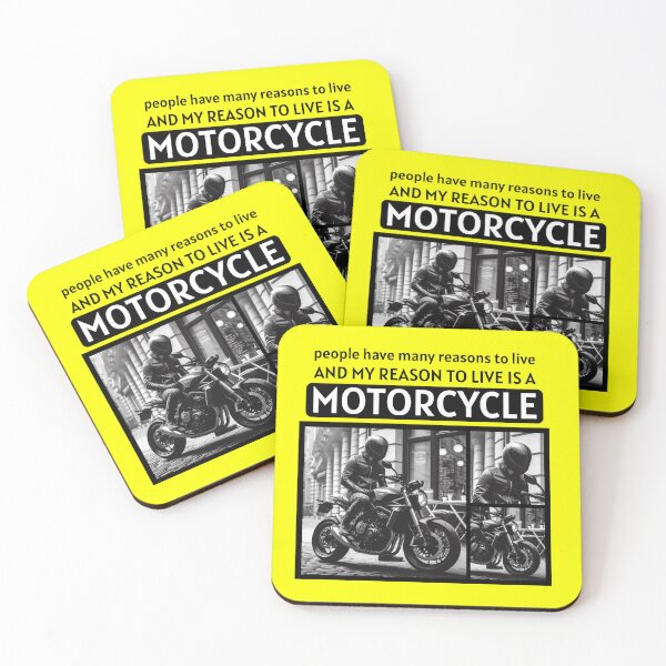 Item preview, MOTORCYCLE is my reason to live designed and sold by MOTOSHIFT.