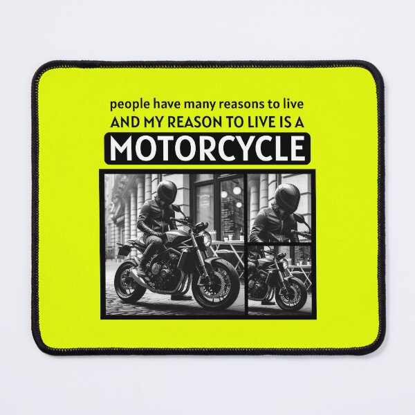 Item preview, MOTORCYCLE is my reason to live designed and sold by MOTOSHIFT.