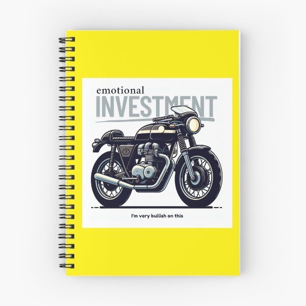 Item preview, Emotional Investment - A Classic Motorcycle enthusiast's perspective designed and sold by MOTOSHIFT.