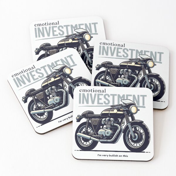 Item preview, Emotional Investment - A Classic Motorcycle enthusiast's perspective designed and sold by MOTOSHIFT.