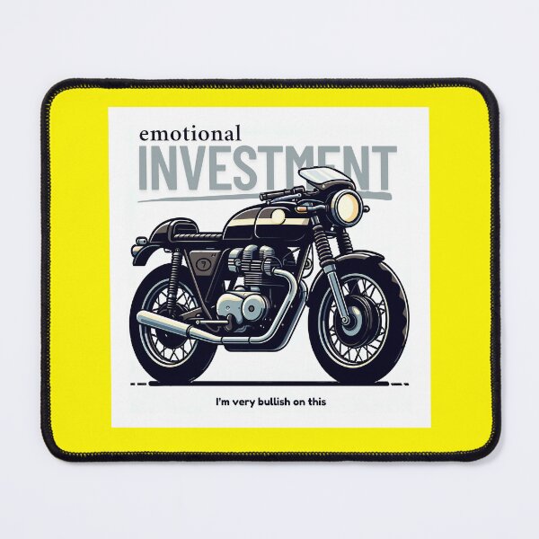Item preview, Emotional Investment - A Classic Motorcycle enthusiast's perspective designed and sold by MOTOSHIFT.