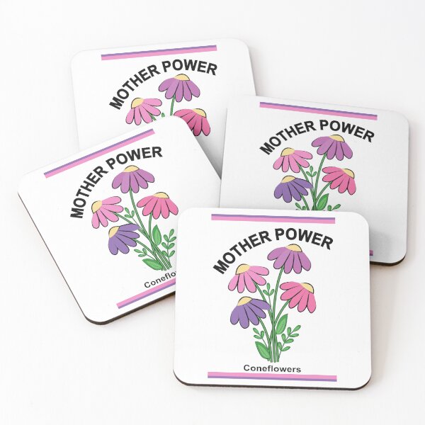Item preview, Mother Power Coneflowers designed and sold by Isma Saleem.