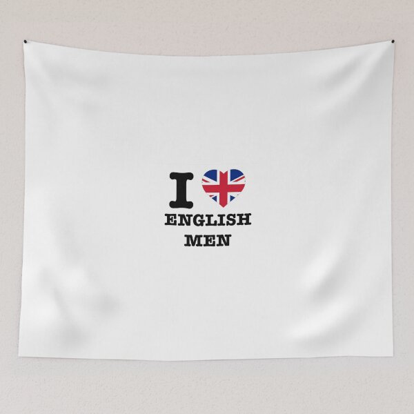 Item preview, "I heart english men"  designed and sold by tyciamay.