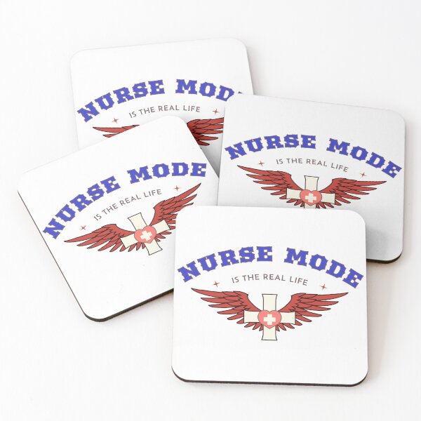 Item preview, Nurse Mode Is the Real Life – Bold Graphic Tee for Medical Warriors  designed and sold by Broken Minimalister.