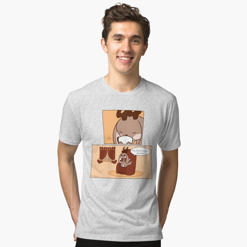 Vista previa del artículo con la obra «Camiseta de tejido mixto», diseñado y vendido por Firima.
