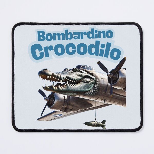 Item preview, bombardino crocodilo italian brain rot anomaly designed and sold by digilabs.