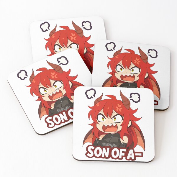 Item preview, Zentreya Mario Party Style Sticker "Son of a-" designed and sold by Fresh Oshi Pressed.