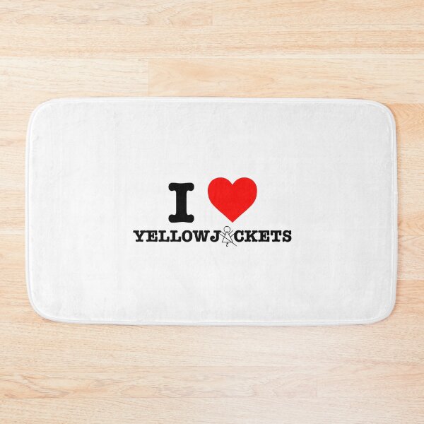 Item preview, "I Heart YellowJackets" designed and sold by tyciamay.