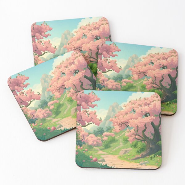 Item preview, Ghibli Inspired Peach Tree designed and sold by Kleonchik.