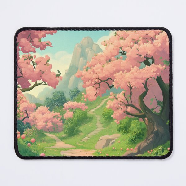 Item preview, Ghibli Inspired Peach Tree designed and sold by Kleonchik.