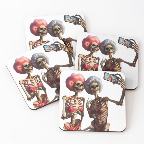 Item preview, Selfie Beach Skeletons designed and sold by Joshuasanga76a.