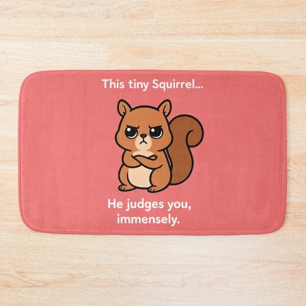 Item preview, Judgy Squirrel designed and sold by TSQ.