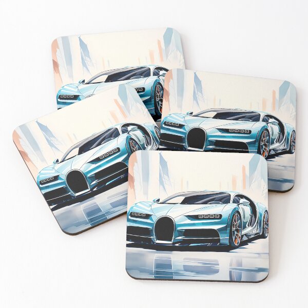 Item preview, Futuristic Hypercar Reflected In Urban Serenity designed and sold by RevUpDesign.