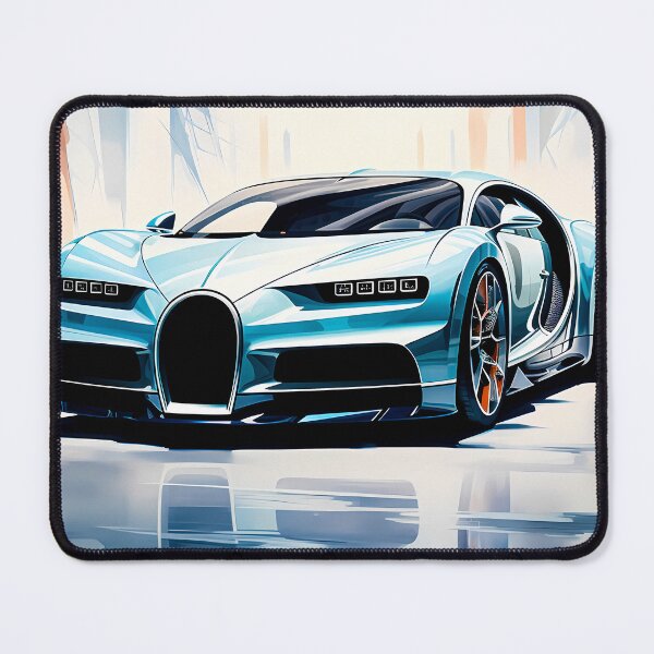Item preview, Futuristic Hypercar Reflected In Urban Serenity designed and sold by RevUpDesign.