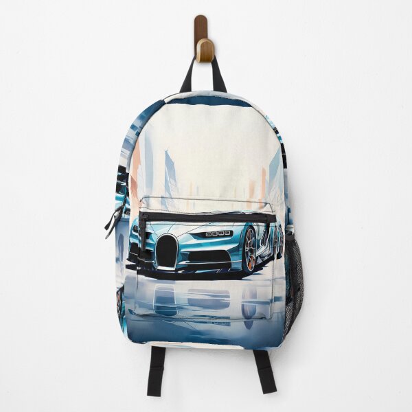 Item preview, Futuristic Hypercar Reflected In Urban Serenity designed and sold by RevUpDesign.