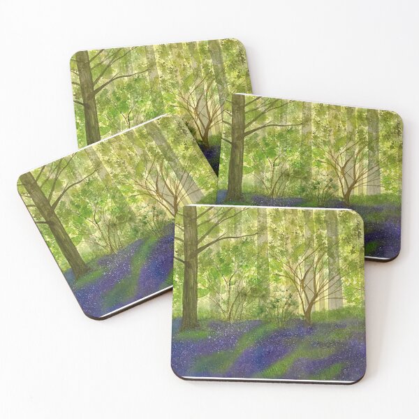 Item preview, Bluebell Woods designed and sold by Lisa Neuman Watercolors.