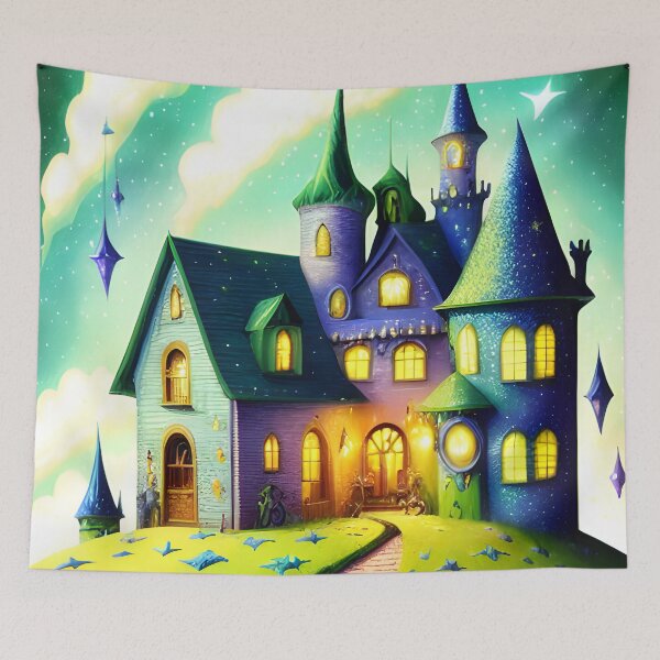 Item preview, Dreamy night castle designed and sold by Anteia.