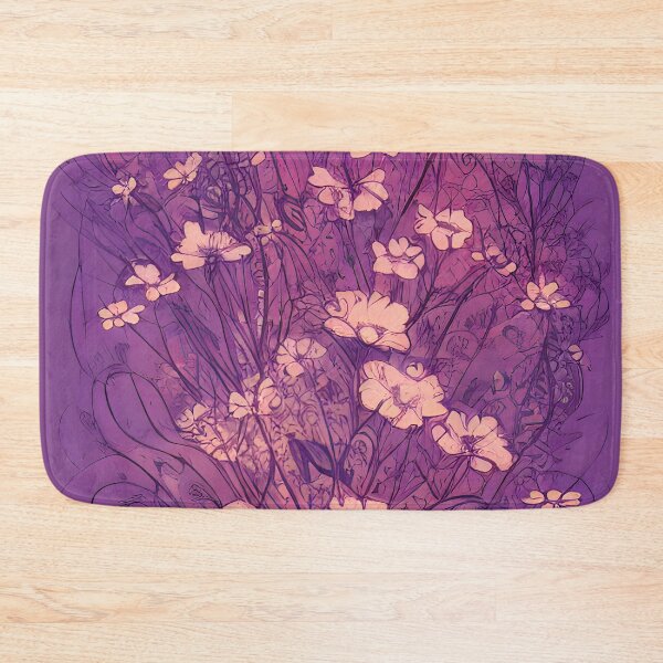 Item preview, Purple and pink flowers designed and sold by Anteia.