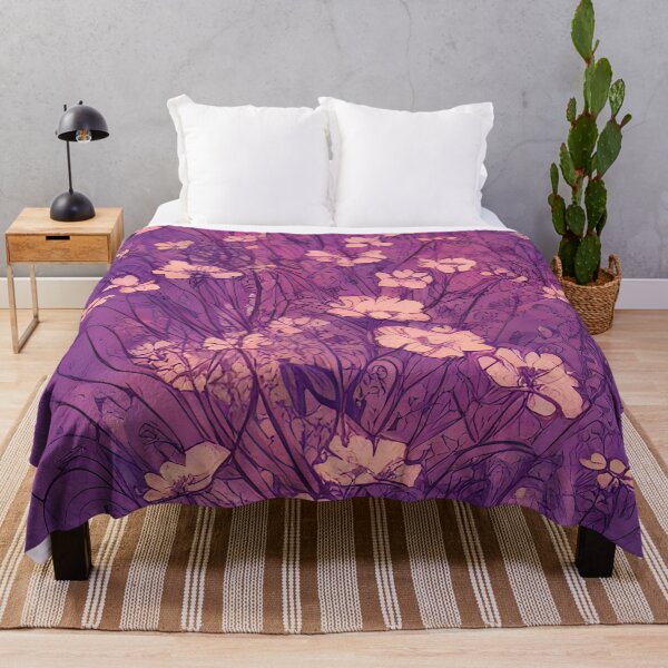 Item preview, Purple and pink flowers designed and sold by Anteia.