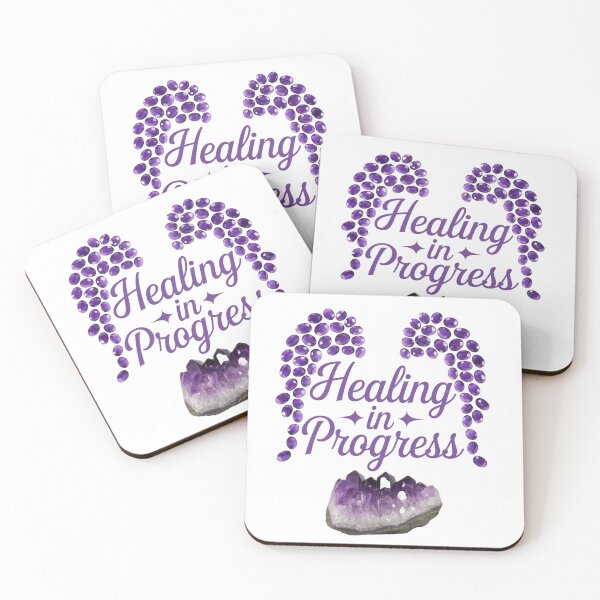 Item preview, Healing in Progress Inner Peace Loading Design for Mental Wellness designed and sold by Nzgiftsandmore.