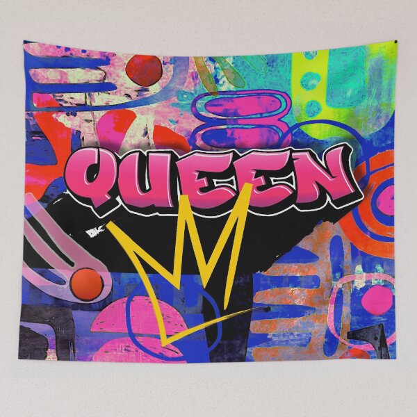 Item preview, Queen Graffiti designed and sold by ViaARTfactory.