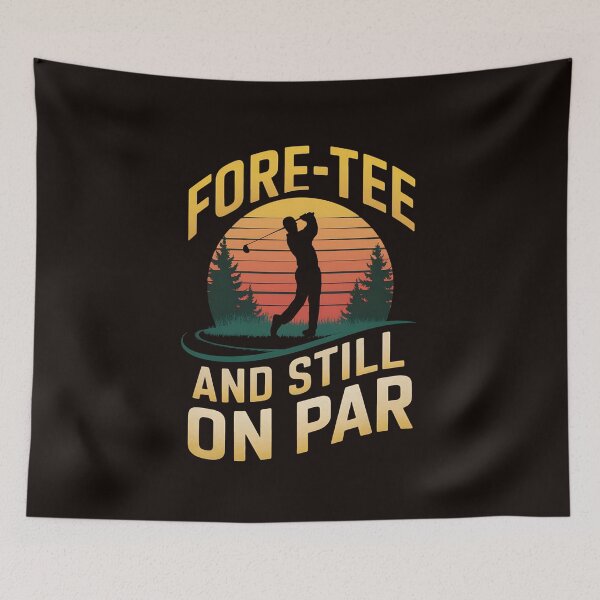 Item preview, Fore and Still on Par Determination designed and sold by MAKOPOKOShop.