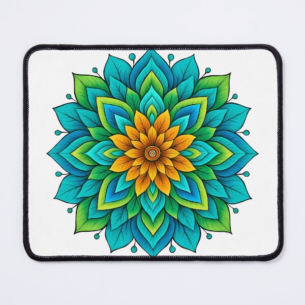 Item preview, MANDALA AND MATCHING SEAMLESS PATTERN designed and sold by WendyMaree.