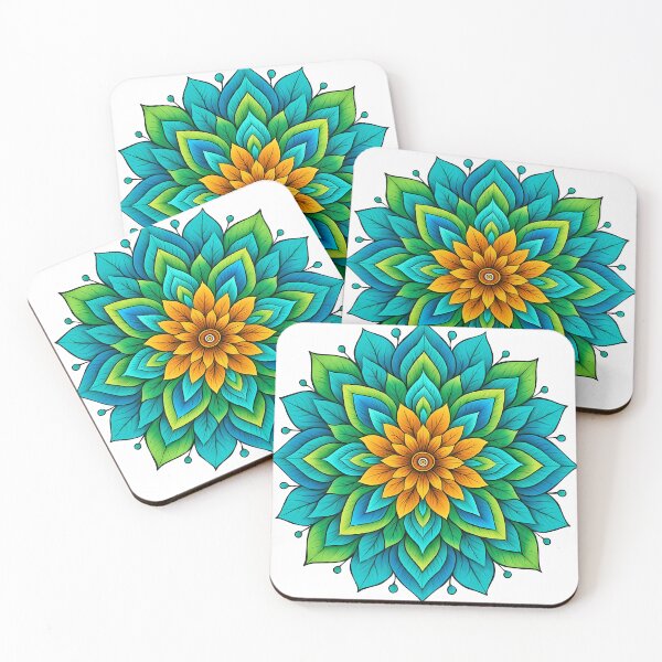 Item preview, MANDALA AND MATCHING SEAMLESS PATTERN designed and sold by WendyMaree.