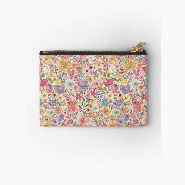 Item preview, Colorful Floral Pattern Featuring Various Vibrant Blossoms designed and sold by CoolPixels.