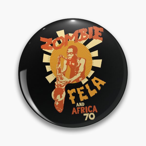 Item preview, Fela Kuti's 'Zombie' Album Tribute: Psychedelic Afrobeat Illustration designed and sold by Boogosh.