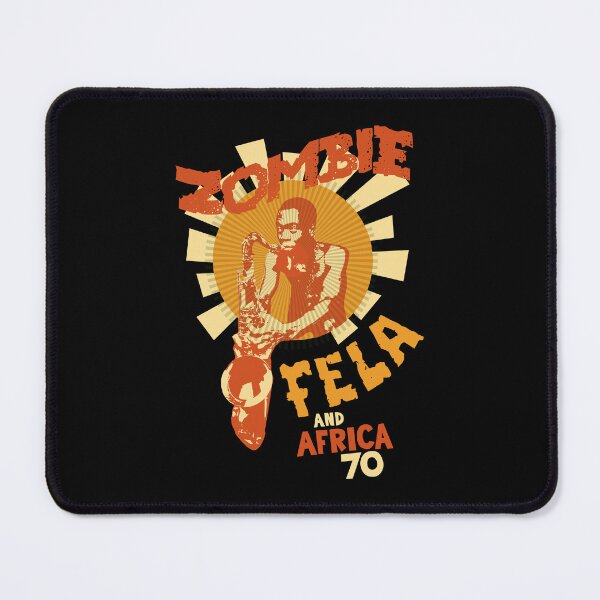 Item preview, Fela Kuti's 'Zombie' Album Tribute: Psychedelic Afrobeat Illustration designed and sold by Boogosh.