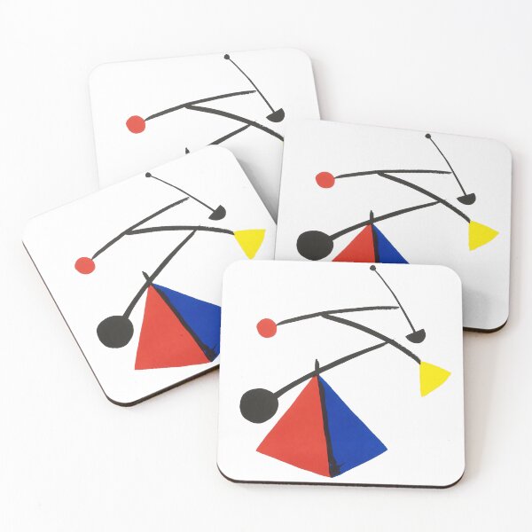 Item preview, Alexander Calder : Curve, Triangle or Rectangle from 'Mobiles de Calder – Galerie Maeght Exhibition Poster (1954)' designed and sold by YNTDigitalHouse.