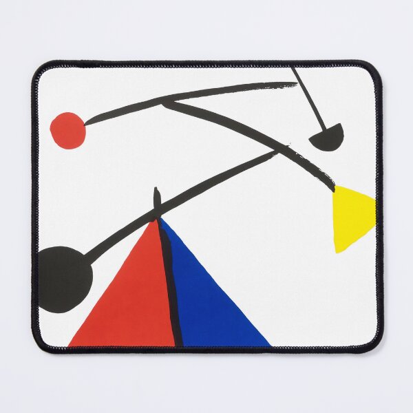 Item preview, Alexander Calder : Curve, Triangle or Rectangle from 'Mobiles de Calder – Galerie Maeght Exhibition Poster (1954)' designed and sold by YNTDigitalHouse.