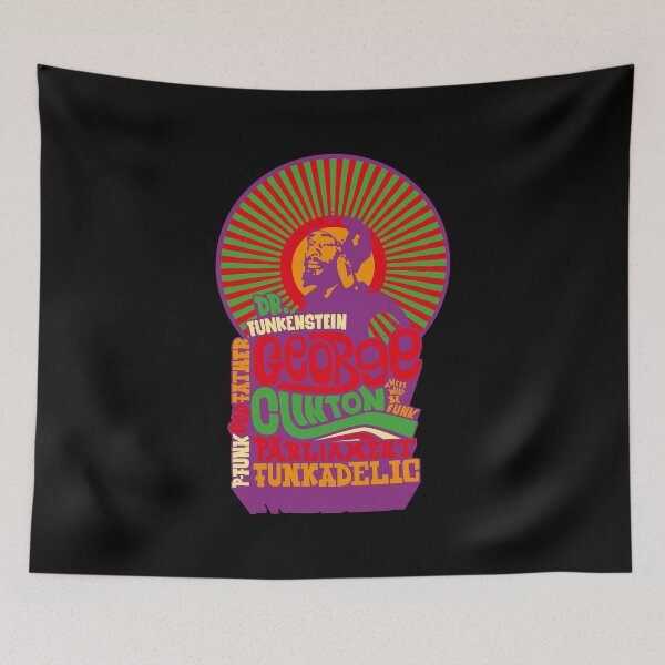 Item preview, Trippy George Clinton Shirts - Tribute to the P-Funk Master! designed and sold by Boogosh.