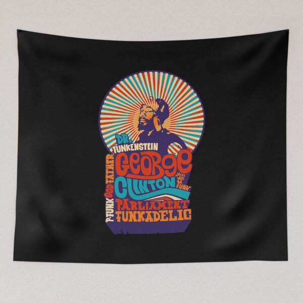 Item preview, Trippy George Clinton Shirts - Tribute to the P-Funk Master! designed and sold by Boogosh.