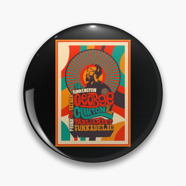 Item preview, Trippy George Clinton Shirts and Poster - Tribute to the P-Funk Master! designed and sold by Boogosh.