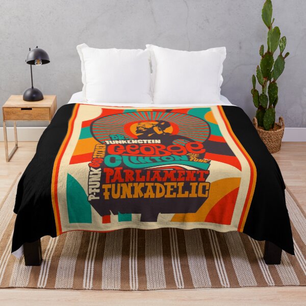 Item preview, Trippy George Clinton Shirts and Poster - Tribute to the P-Funk Master! designed and sold by Boogosh.