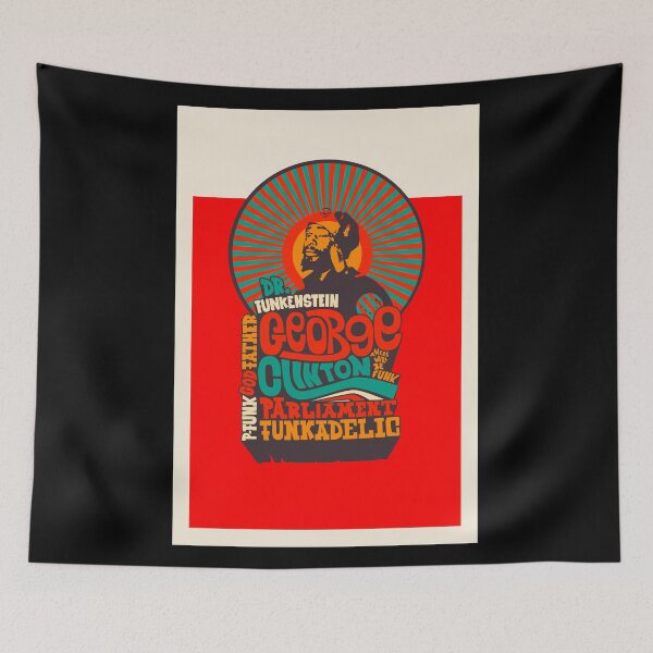 Item preview, Trippy George Clinton Shirts and Poster - Tribute to the P-Funk Master! designed and sold by Boogosh.