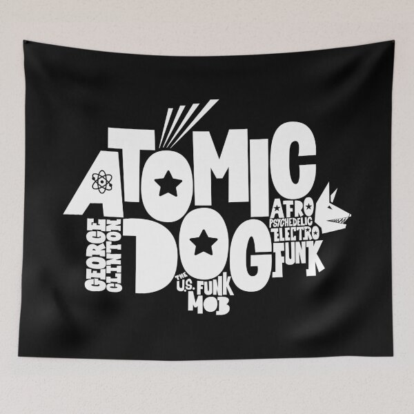 Item preview, Atomic Dog - George Clinton Tribute Shirts! designed and sold by Boogosh.