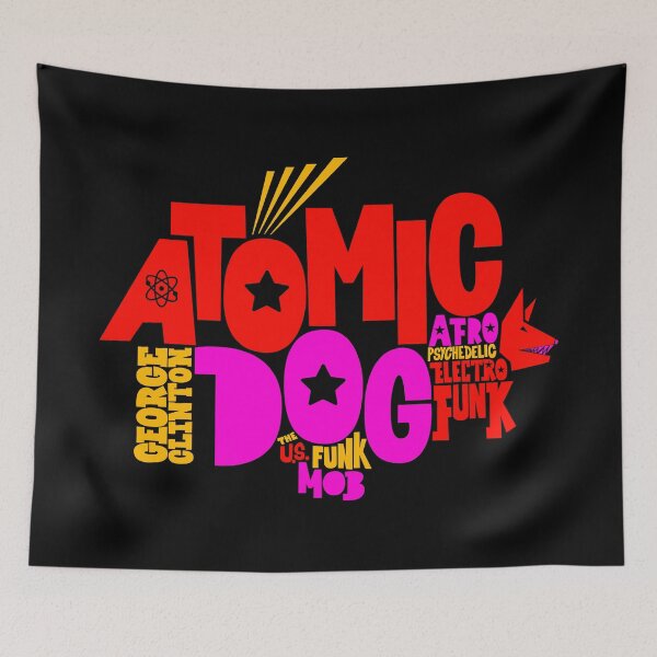 Item preview, Atomic Dog - George Clinton Tribute Shirts! designed and sold by Boogosh.